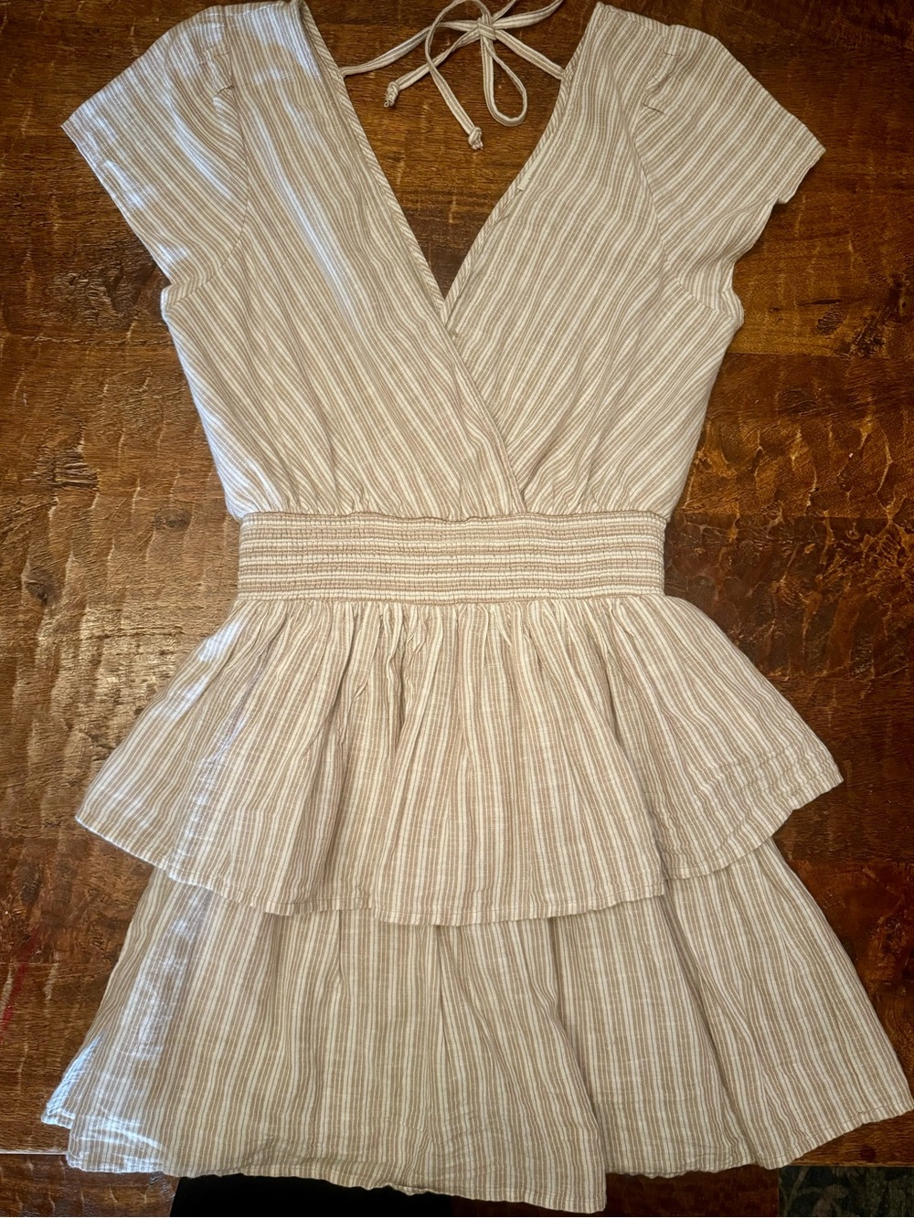 American Eagle Outfitters Garden Party Tiered Mini Dress, NWT - Picture 1 of 7